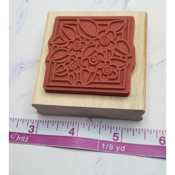 Anitas Spring Flowers Batch of Daisy's Wood Mounted Rubber Stamp - Picture 6 of 7